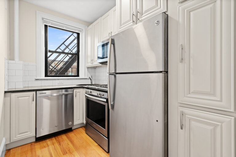 Photograph of Kitchen at 25 Peterborough Street, Unit 16, Boston MA