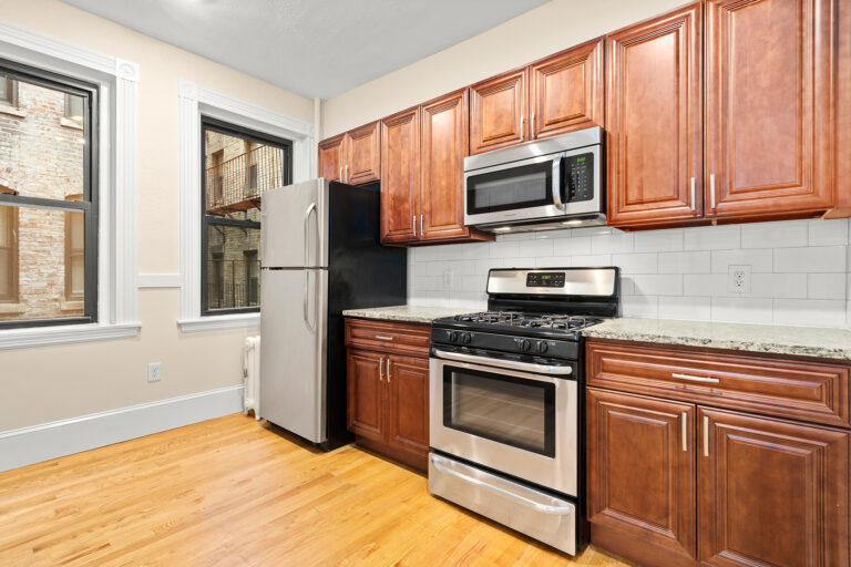 Photograph of Kitchen at 25 Peterborough Street, Unit 6, Boston MA